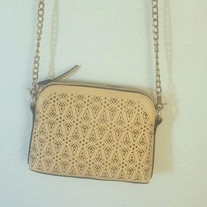 Tan/Beige Purse from Francesca